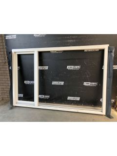 Hardhouten Raamkozijn Met Draai-Kiepraam, 283 B x 184 H 3999 Outlet