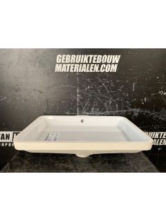 Duravit 2nd Floor Wastafel, 55,5 L x 38 B 6930 Wastafels