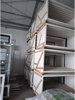 Hardhouten kozijn bw: 984x2219mm stijl: 67mm 12027 Deurkozijnen (Doe Het Zelf)