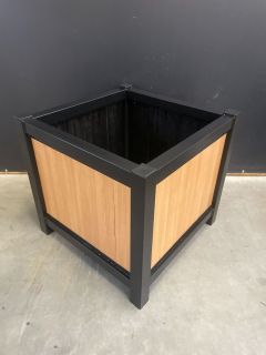 Circulaire stalen bloembak 95x95cm 11999 Overige Materialen