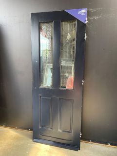 Voordeur Met Glas In Lood 83 B x 211,5 H (Linksdraaiend) 11503 Producten Overzicht