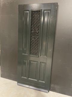 Voordeur 88 x 201,5 cm rooster en openslaande ruit 12056 Producten Overzicht