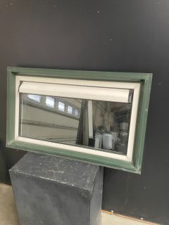 Aluminium raamkozijn met dauerlufter 69 H x 113 B 12069 Aluminium