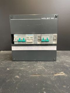 Holec Groepenkast - 2 aardlek + 1 hoofdschakelaar + 5 Groepen BW 13003 Groepenkasten