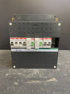 ABB Groepenkast - 2 aardlek + 6 Groepen BW 13009 Groepenkasten