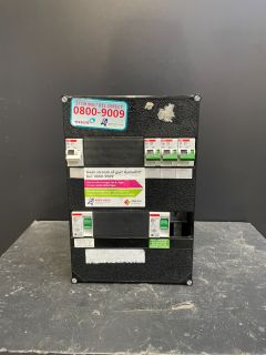 ABB Groepenkast - 2 aardlek + 4 Groepen BW 13011 Groepenkasten