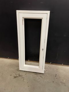 Hardhouten Raamkozijn Met Draai-Kiepraam, 59.5 B x 125 H TW 13025 Hout