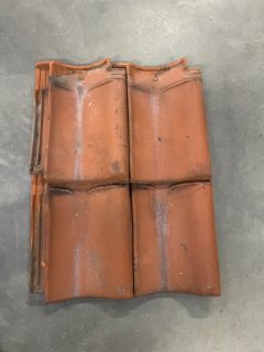 Dakpan VHV Natuurrood DEPAFA Waalkleipan Deest klasse 3 14006 Dakpannen