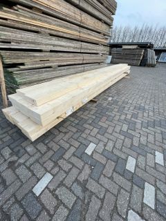 Balkhout Vuren 100x275x7500mm 14020 Gebruikt Balkhout