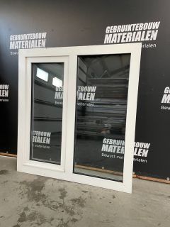 Kunststof Raamkozijn Met Draai-kiepraam, 111 B x 119,5 H AR 10385 Kunststof