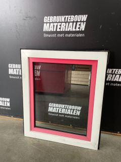 Kunststof raamkozijn 87,5 B x 104 H (Linksdraaiend) AR 10885 Kunststof