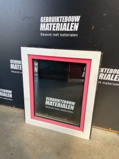 Kunststof raamkozijn 87,5 B x 104 H (Rechtsdraaiend) AR 10886 Kunststof