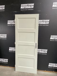 4-Vlaks Paneeldeur 77,5 B x 200,5 H (Linksdraaiend) CA 10948 Stompe Binnendeuren