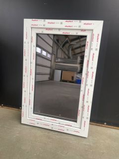 Kunststof kozijn 80 B x 120 H - Draai-kiep KG015 Kunststof