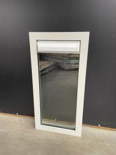 Kunststof Raamkozijn Met Vast Raam, 59 B x 119,5 H AR 11494 Kunststof