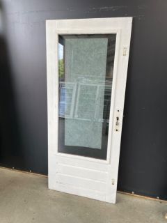 Achterdeur 87 B x 201 H (Rechtsdraaiend) TW 11779 Hout