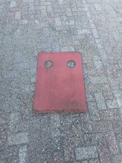 Trespa Volkern Plaat 84 x 58 cm - Dikte: 8 mm 11794 HPL / Volkern