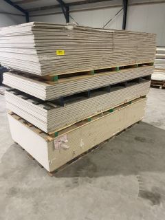 Gipsplaat 2590 L x 1200 B - Dikte: 12.5 mm 5399 Gips