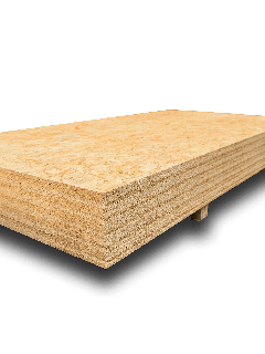 OSB3 Plaat - rechte kanten 244x122cm 11mm OSB3-R11 Underlayment