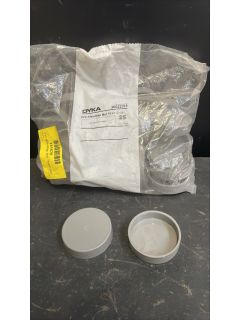 PVC afsluitkap (mof) om de buis, 75 mm (zak 25st) 5430 Wastafels