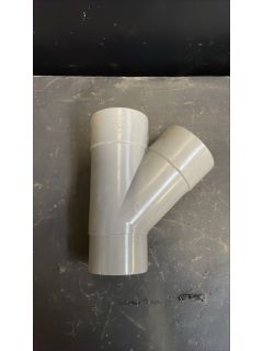 Dyka hwa pvc-u buis mof 80mm 45 graden hoek 14018 Overige Materialen