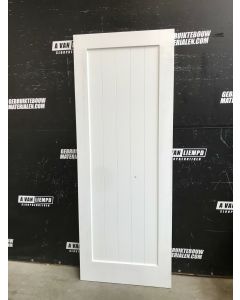 1-Vlaks Paneeldeur 88 B x 231,5 H 3439 Stompe Binnendeuren