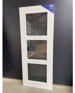 3-Vlaks Paneeldeur 83 B x 211,5 H (Rechtsdraaiend) 11450 Stompe Binnendeuren