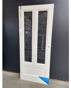 Stompe Binnendeur Met Glas In Lood 83 B x 201,5 H 11500 Stompe Binnendeuren