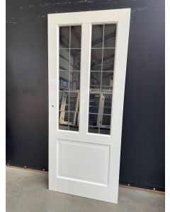 Stompe Paneeldeur Met Glas In Lood 83 B x 201,5 H 11514 Stompe Binnendeuren