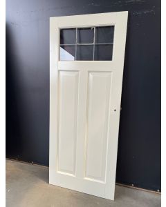 Stompe Paneeldeur Met Glas In Lood 83 B x 201,5 H 11517 Stompe Binnendeuren