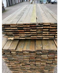 Houten planken - afm. ca. 10 x 1,6 x 260cm