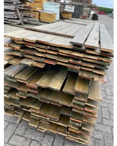Houten planken - afm. ca. 10 x 1,6 x  220cm