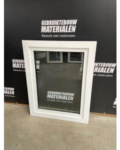 Kunststof Raamkozijn Met Draai-Kiepraam, 88 B x 113 H (Rechtsdraaiend) AR 10732 Kunststof