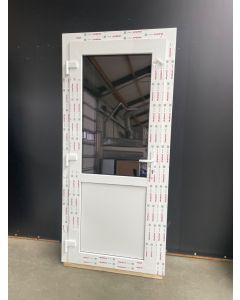 Kunststof deur + kozijn 96 B x 211 H rechtsdraaiend KG005 Producten Overzicht